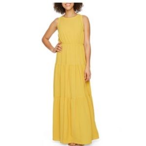 Vivi Mustard yellow dress